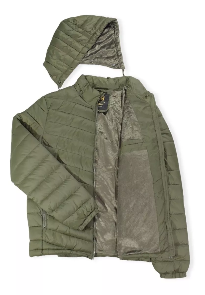 Campera Hombre Inflable Invierno Impermeable Importada Bs
