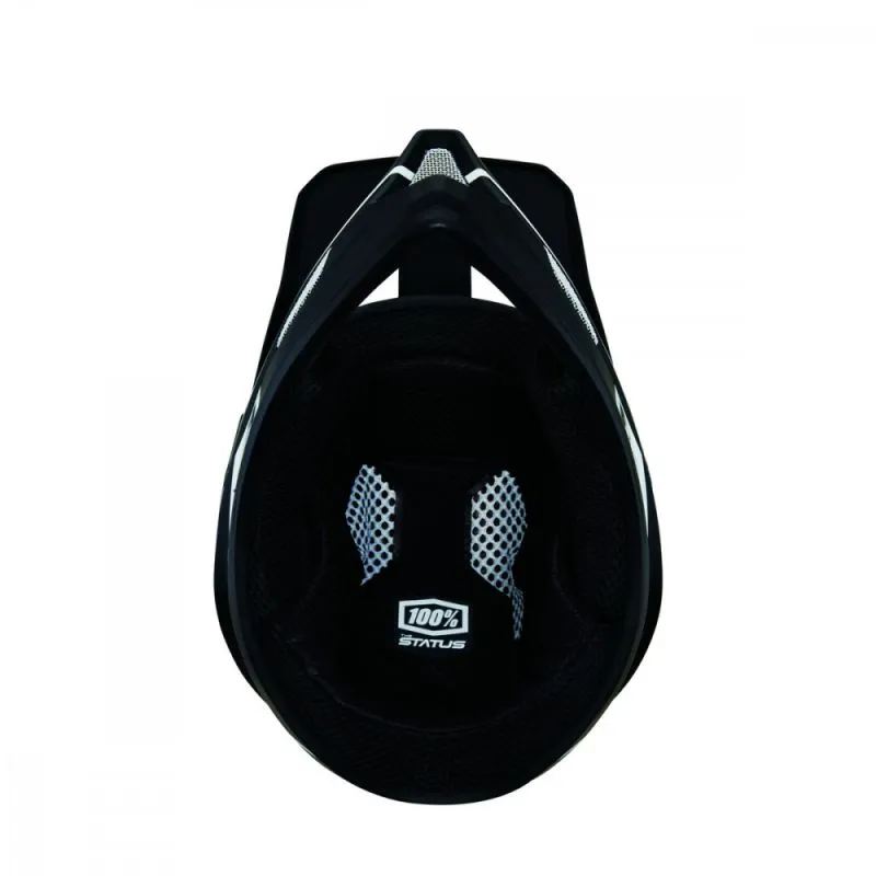 Casco para bicicleta de montaña 100% Bike STATUS Casco Dreamflow (Negro)