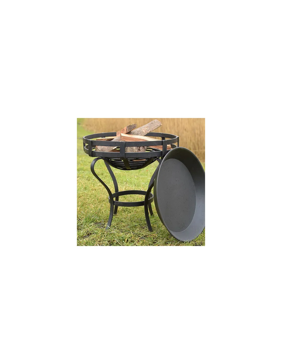 Cesta para hacer fuego