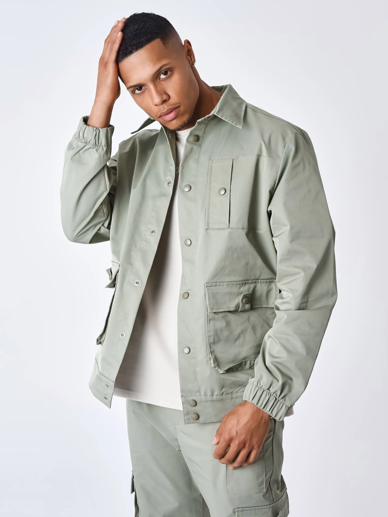 Chaqueta multibolsillos para el trabajo