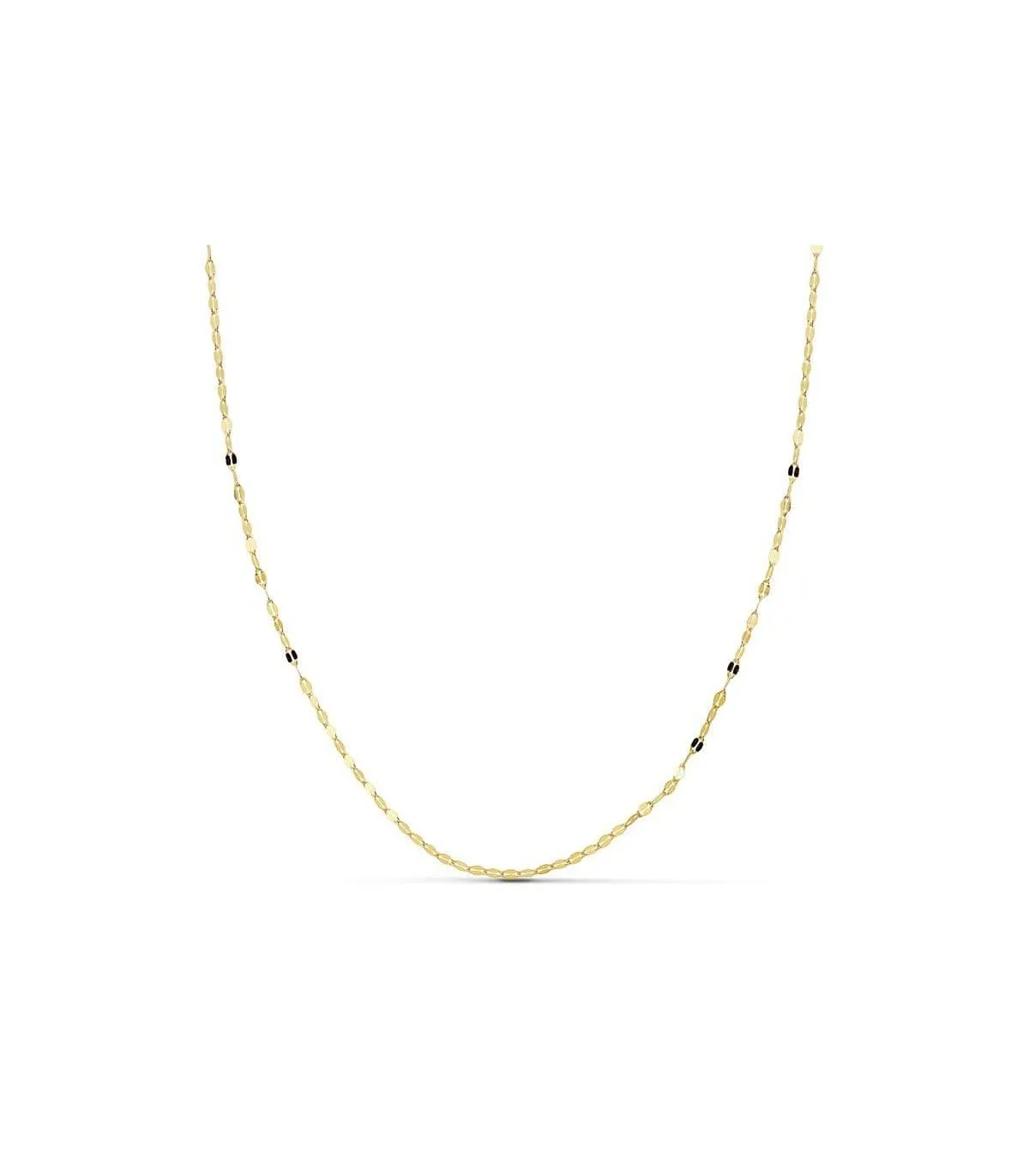 Chaîne Martelée 1 mm 18 K 50 cm