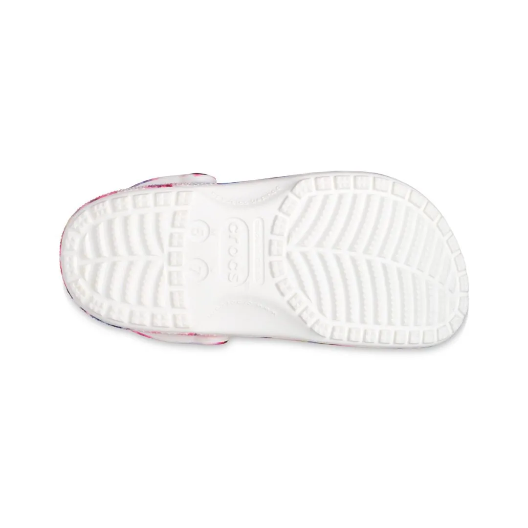 Clogs Crocs Classic Tie Dye Graphic Garnet/Multi