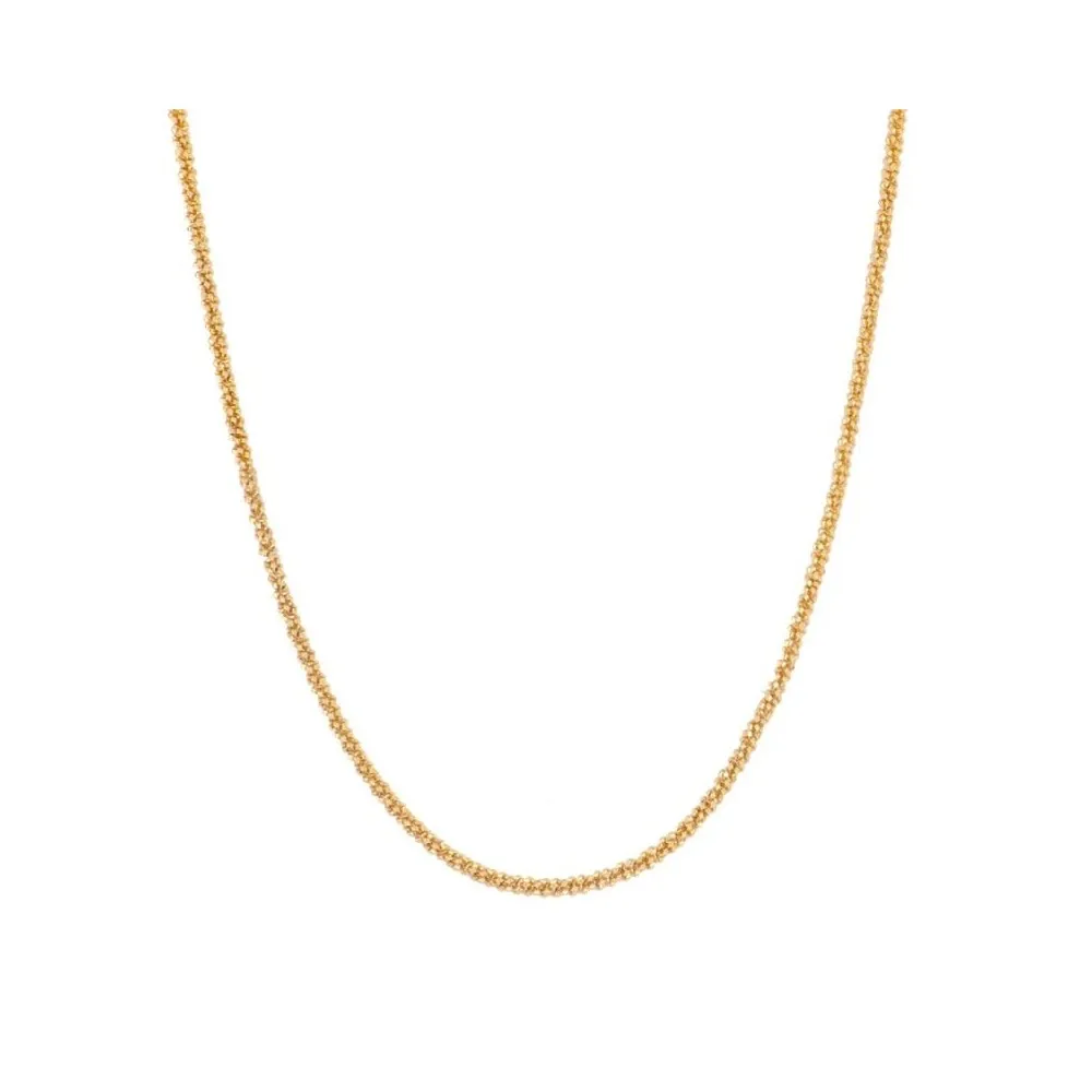 Collar Cord Oro 50 cm