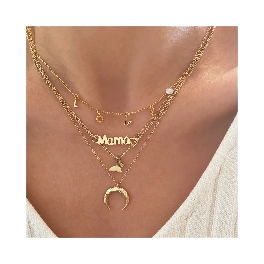 Collar Mama Heart Oro