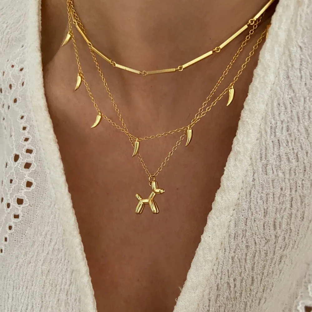 Collar Perrito Oro