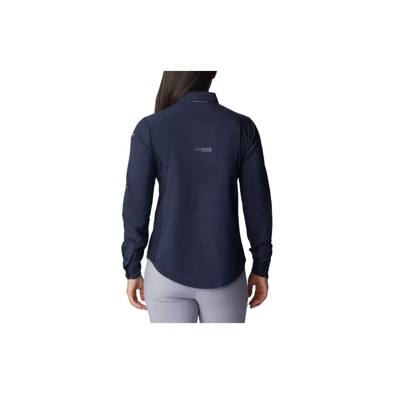 Columbia Camisa Titan Pass™ Irico LS para mujer (Dark Nocturnal)