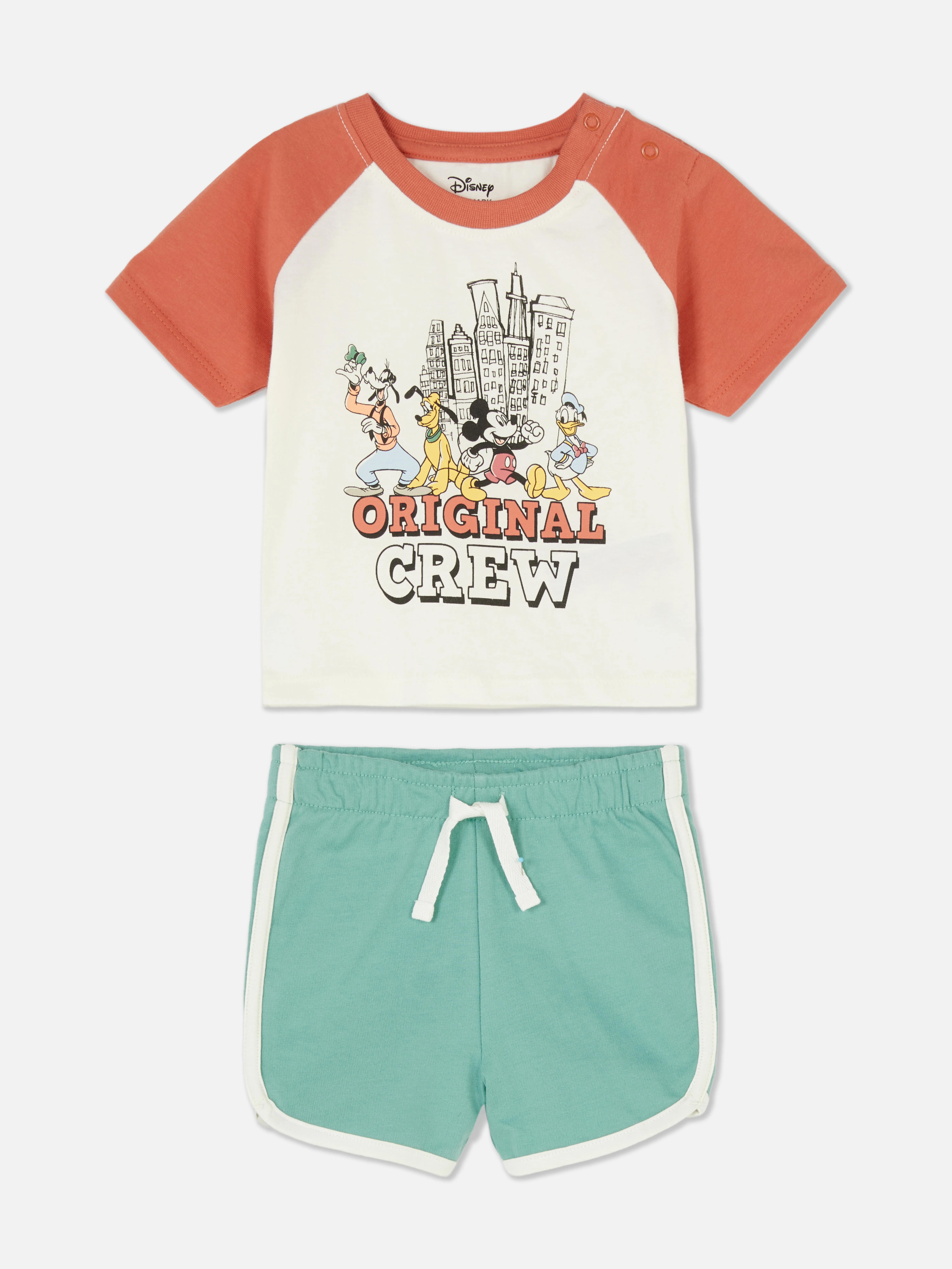 Conjunto de camiseta y pantalones cortos de Disney