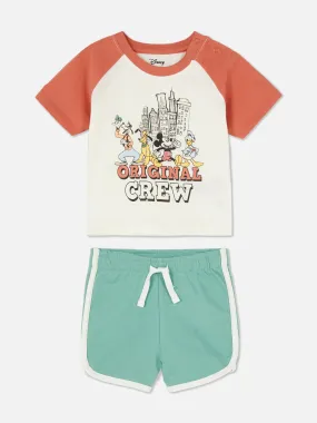 Conjunto de camiseta y pantalones cortos de Disney