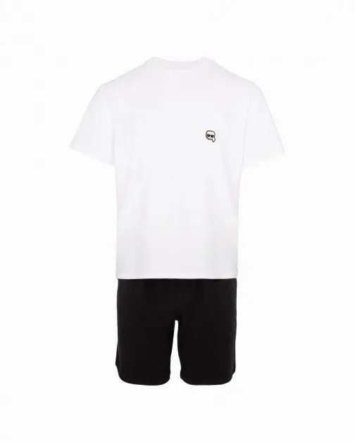 Conjunto de Pijama Camiseta + Shorts Karl Lagerfeld 220M2105 Multicolor
