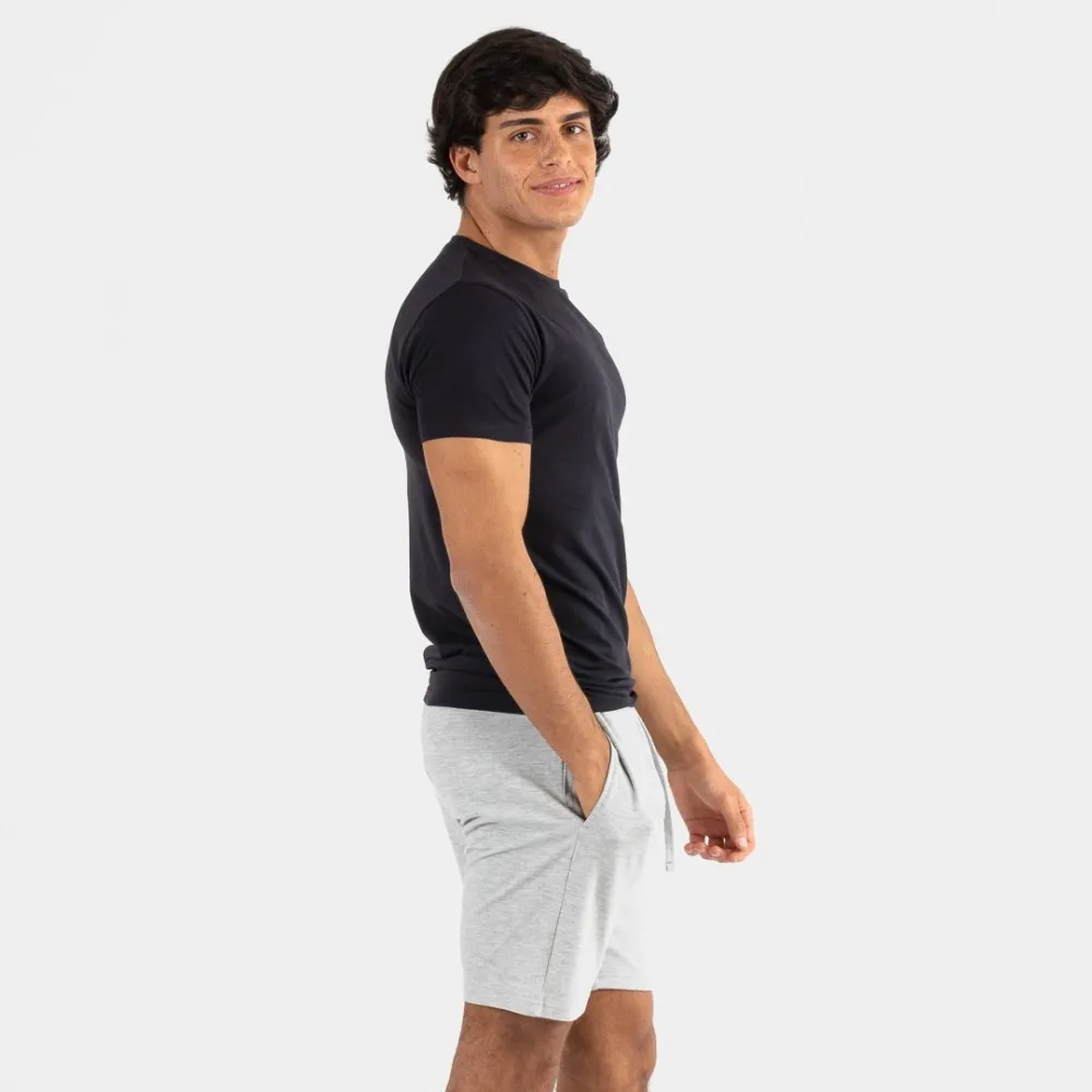 CONJUNTO DEPORTIVO CORTO HOMBRE MARINO  GRIS