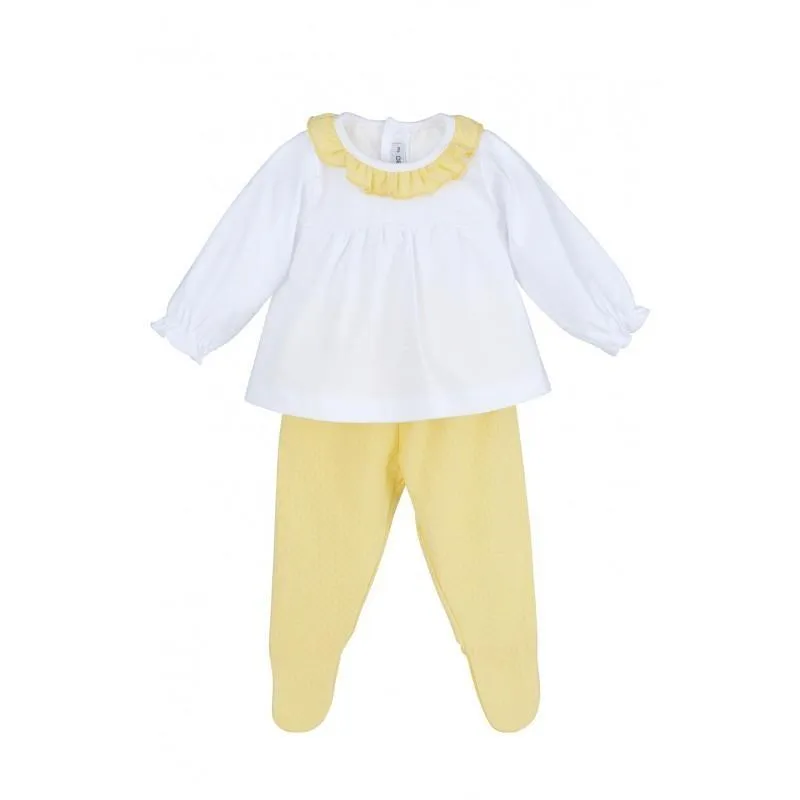 Conjunto polaina otoño bebe