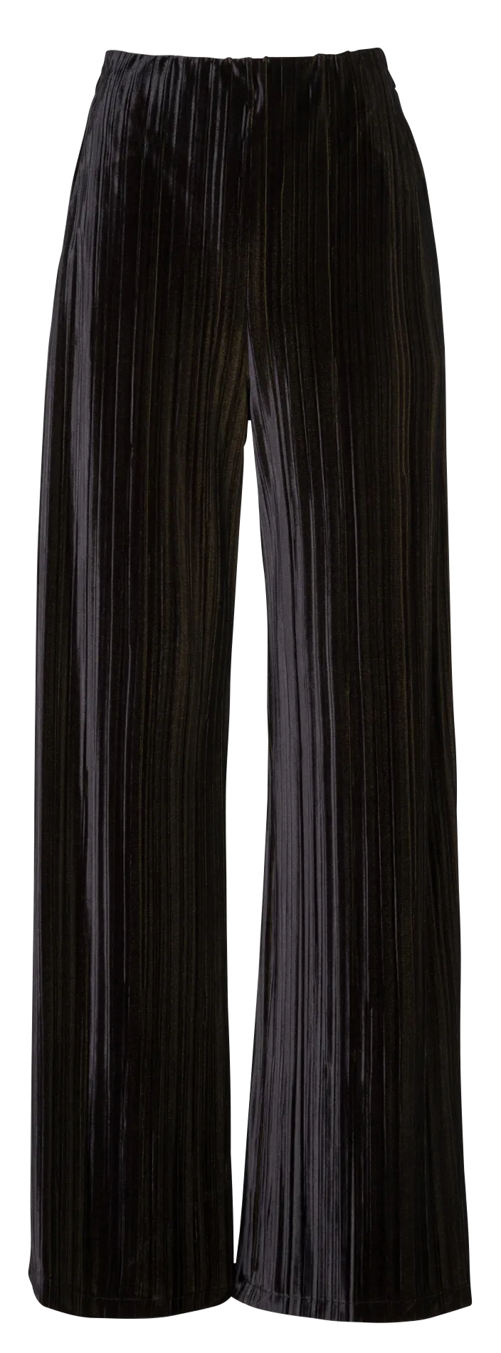 CORRIDA  PANTALóN ANCHO PLISADO EN NEGRO