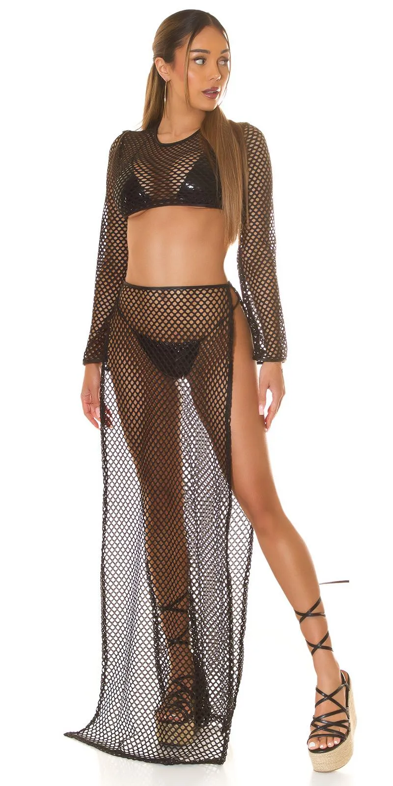 COVERUP NEGRO DE RED PARA VERANO