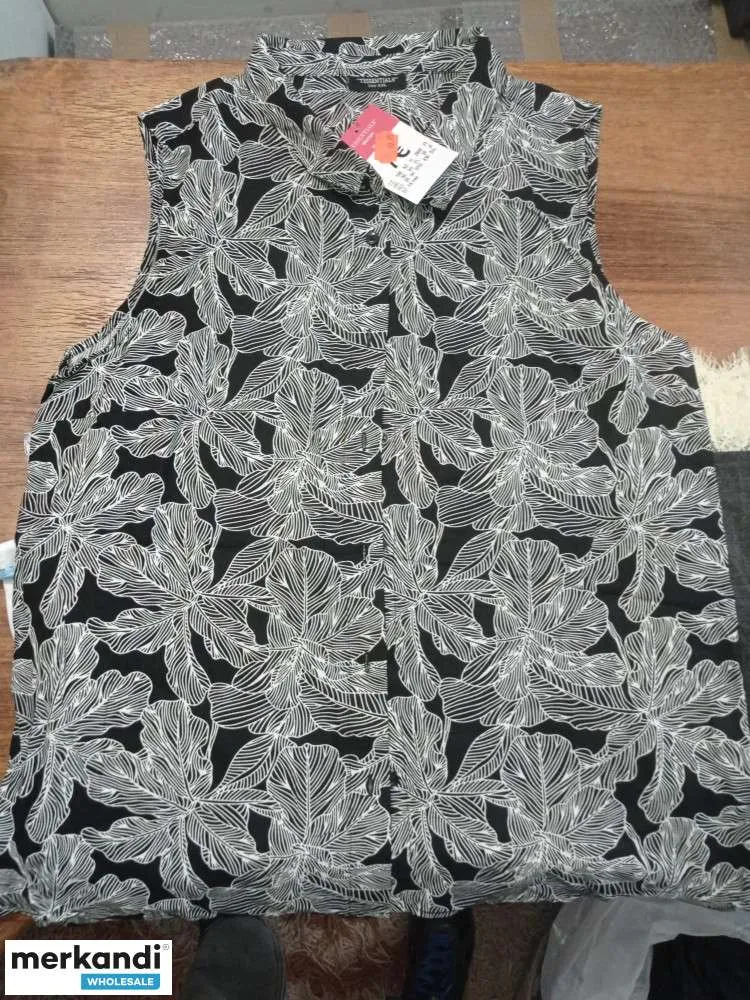 Crema de grado de ropa clasificada de mezcla de tamaño grande de XXL al por mayor por peso