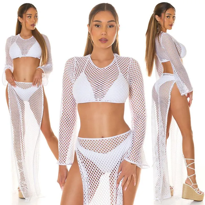 Crop top veraniega blanco de Red