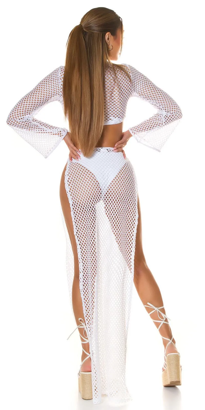 Crop top veraniega blanco de Red