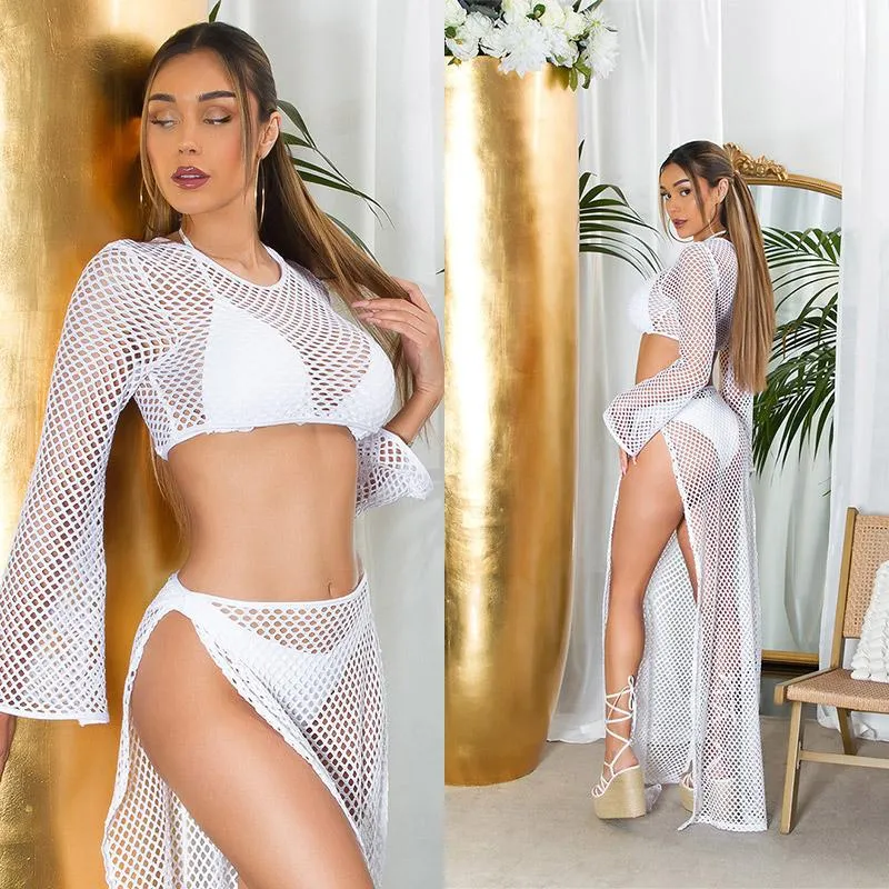 Crop top veraniega blanco de Red