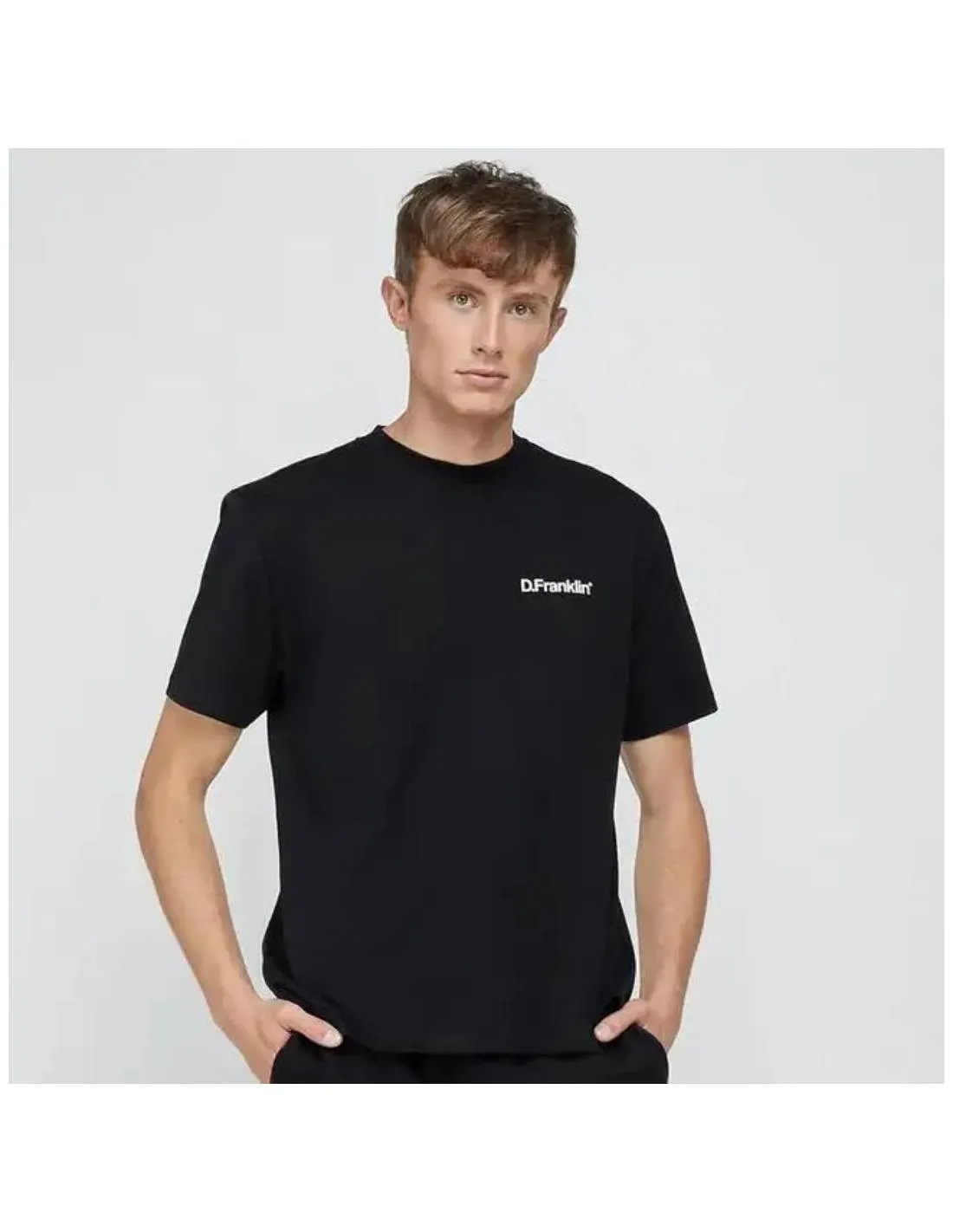 D. FRANKLIN  CAMISETA DF BASIC BLACK