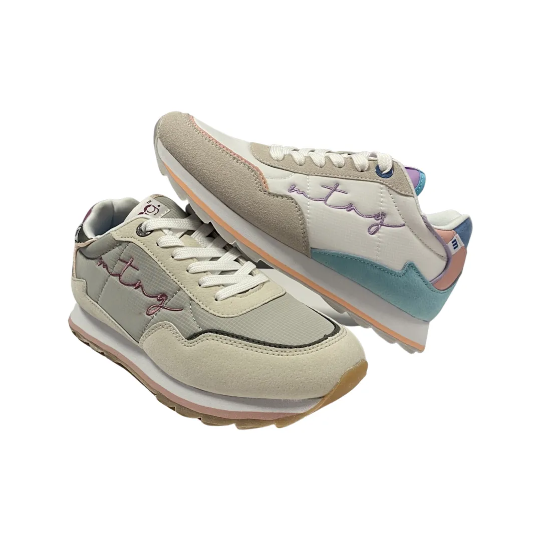 DEPORTIVA MUJER MUSTANG 60167 GRIS