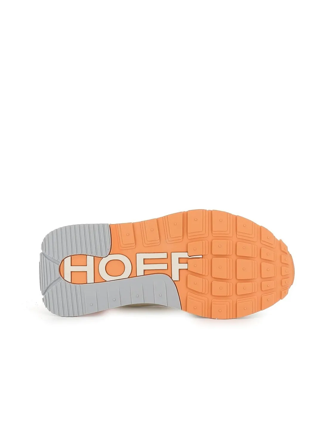 Deportiva urbana de piel verde contraste para mujer HOFF
