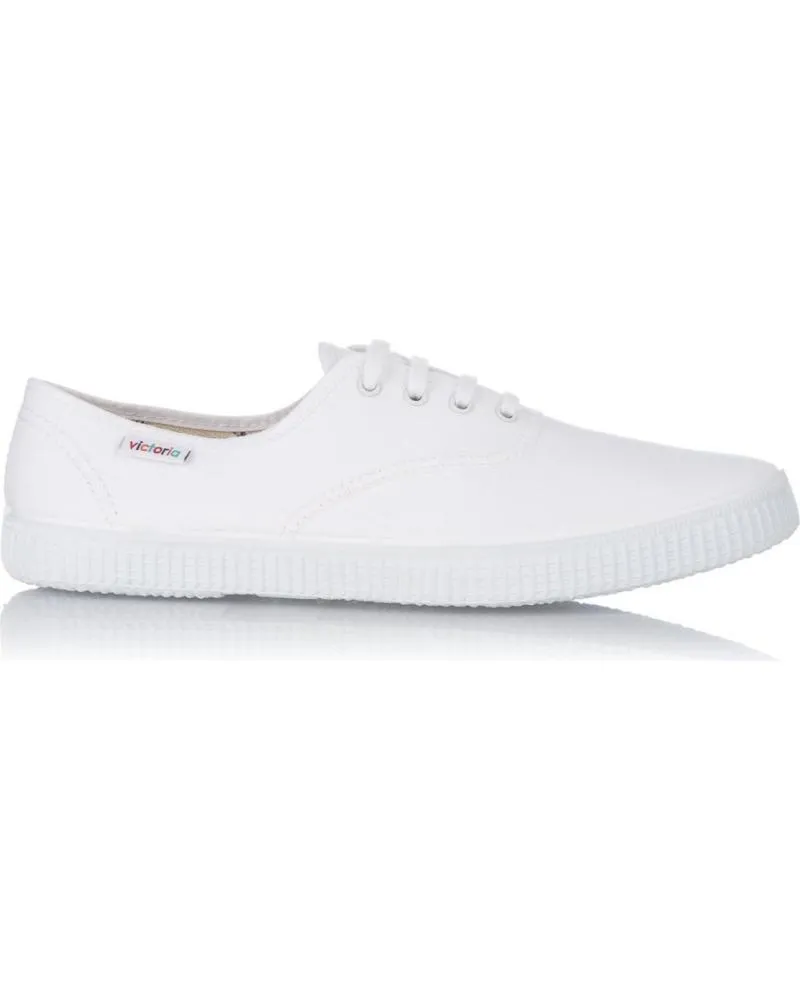 DEPORTIVAS DE MUJER VICTORIA ZAPATILLAS LONA 106613  BLANCO