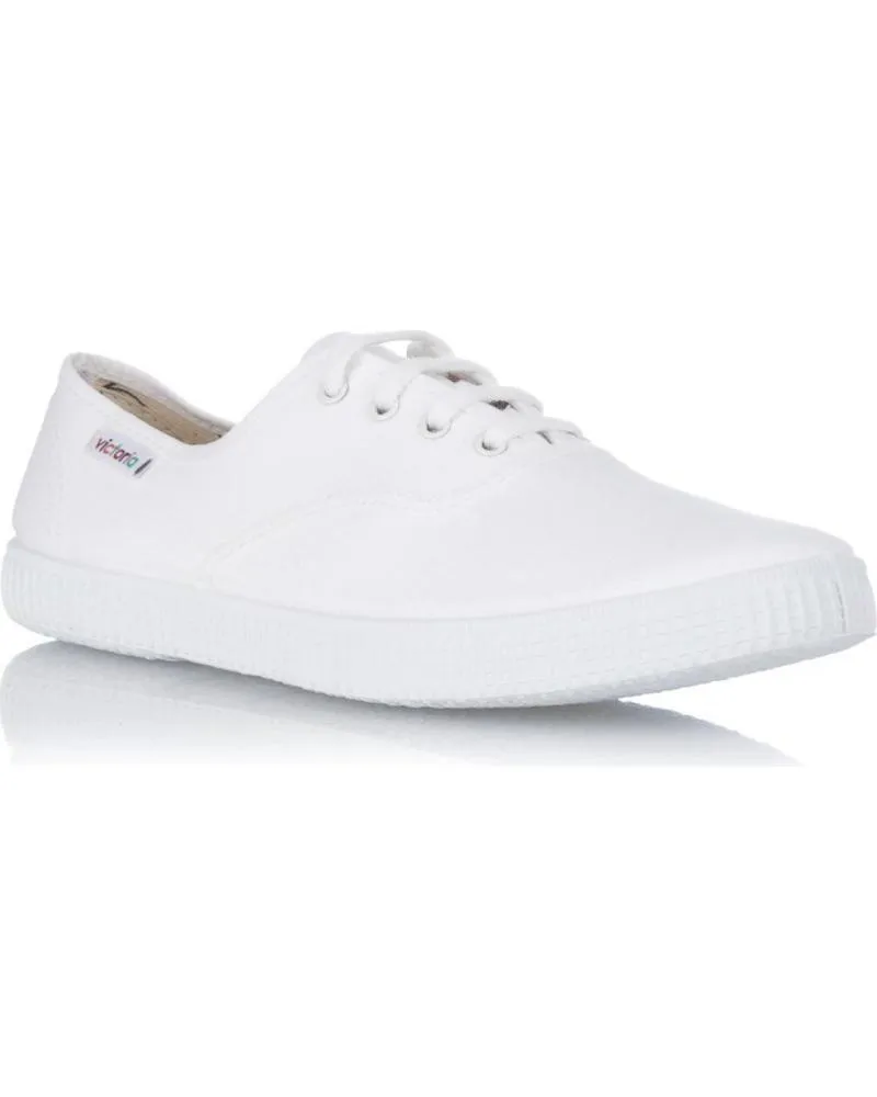 DEPORTIVAS DE MUJER VICTORIA ZAPATILLAS LONA 106613  BLANCO