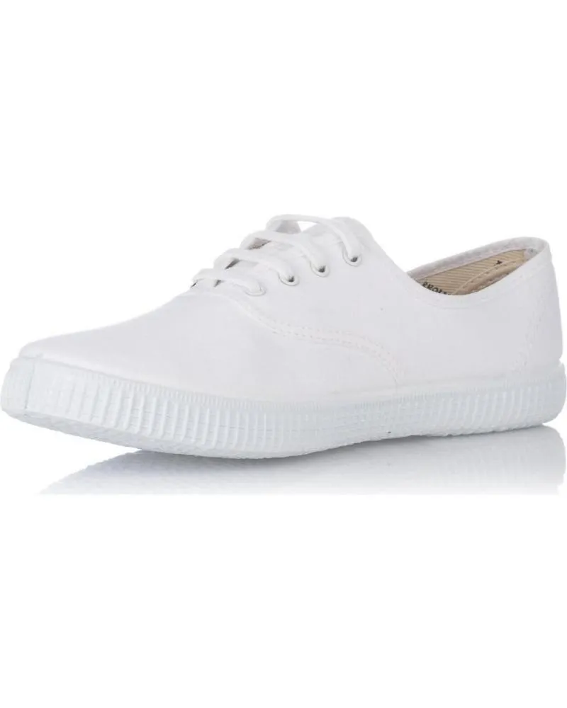 DEPORTIVAS DE MUJER VICTORIA ZAPATILLAS LONA 106613  BLANCO