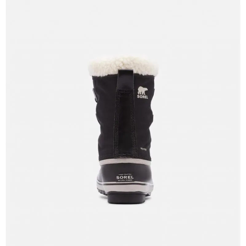 Después de la bota de esquí Sorel Yoot Pac Nylon (Black) niño