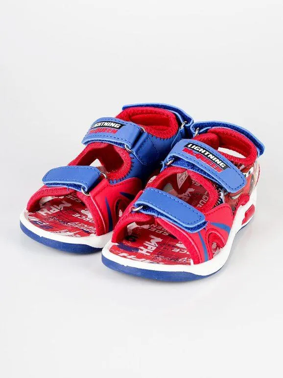 Disney Sandalias bebé Cars con luz
