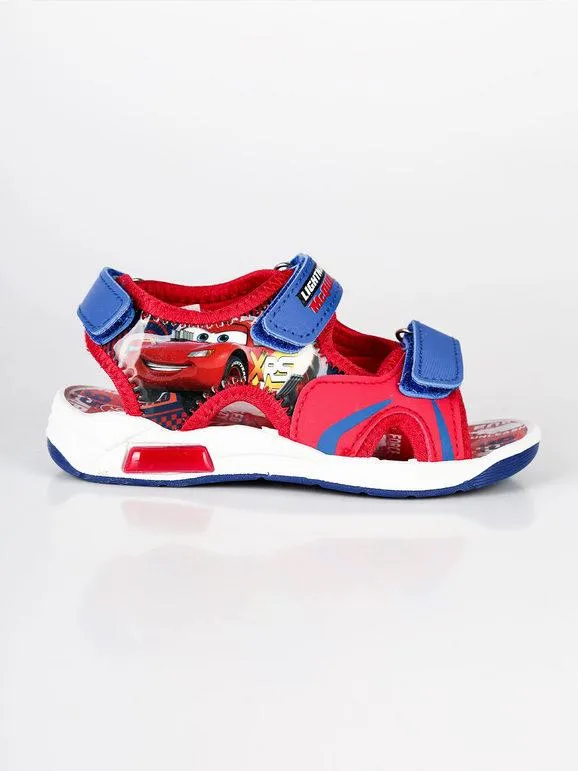 Disney Sandalias bebé Cars con luz