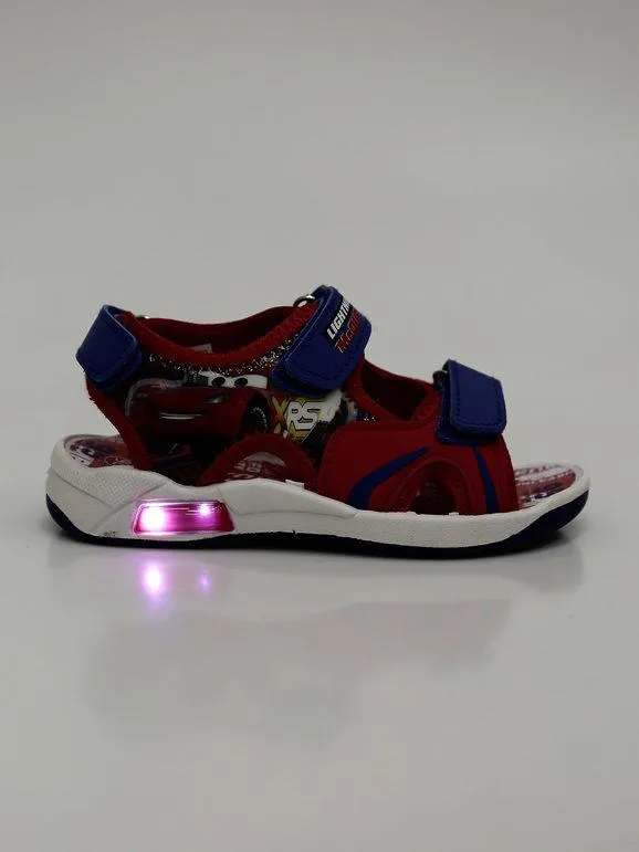 Disney Sandalias bebé Cars con luz
