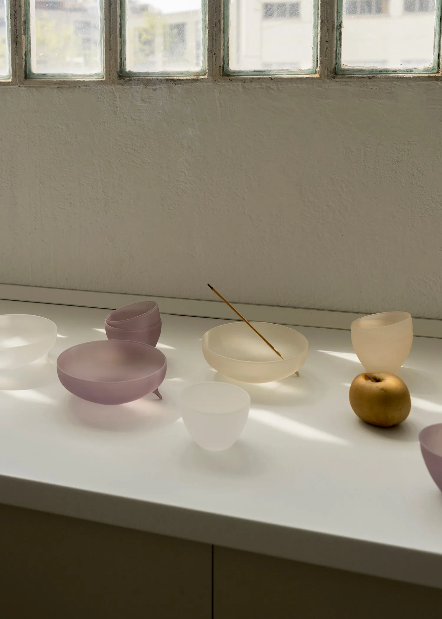 Ecru Incense Holder
