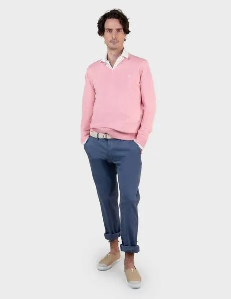 El Ganso Pantalón Chino Verano marino para hombre