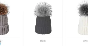 Eleva la moda de invierno con el sombrero de punto para mujer Tasselli - ¡REBAJAS DE INVIERNO!!
