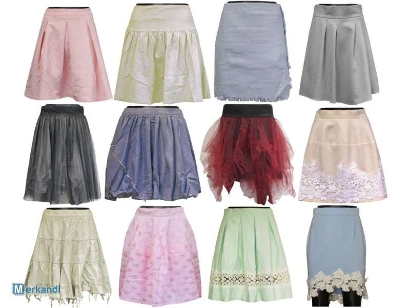 Faldas de noche para mujer faldas formales de verano mezclar