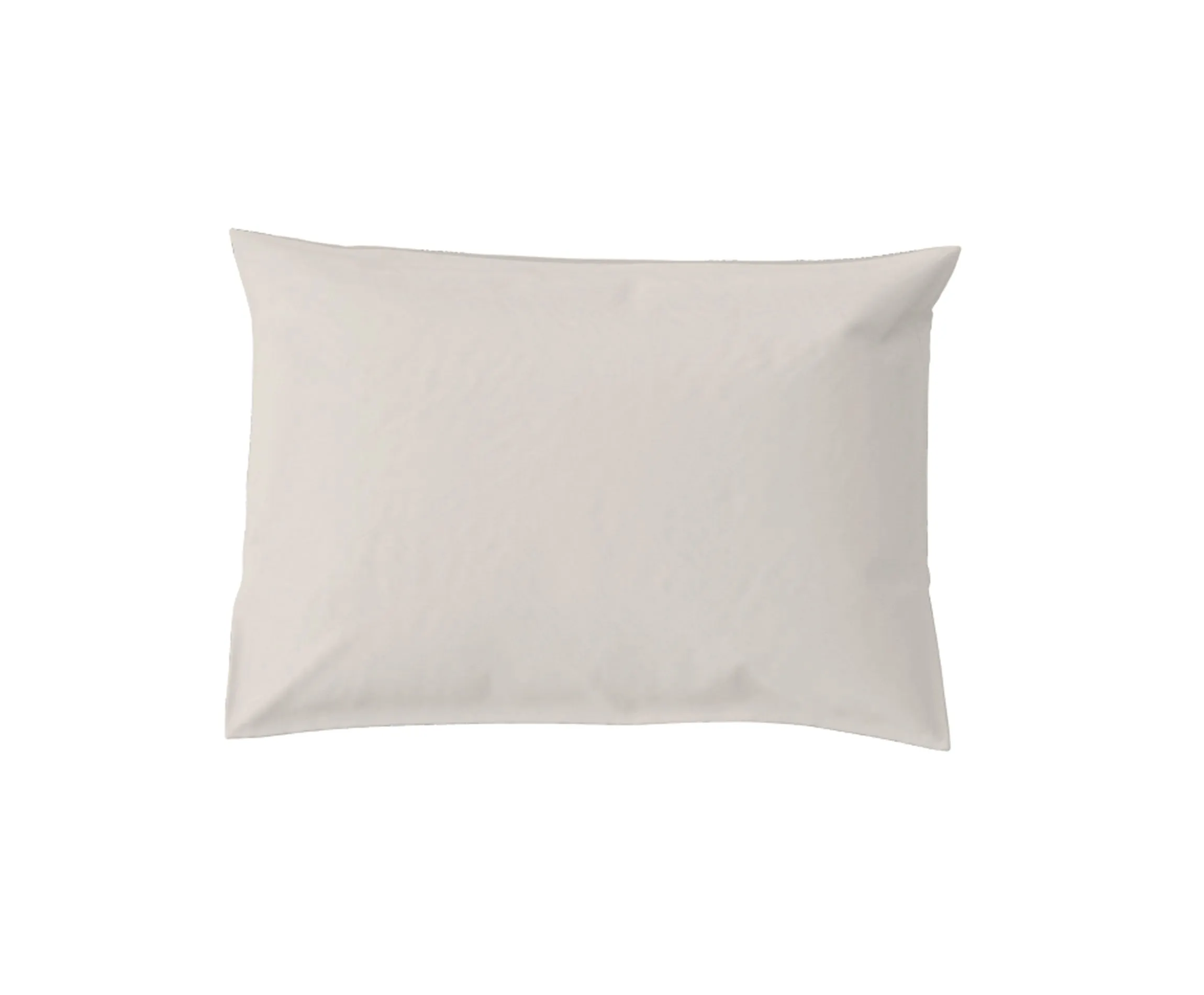 Funda Almohada Lisa Satén Beige Cama 105