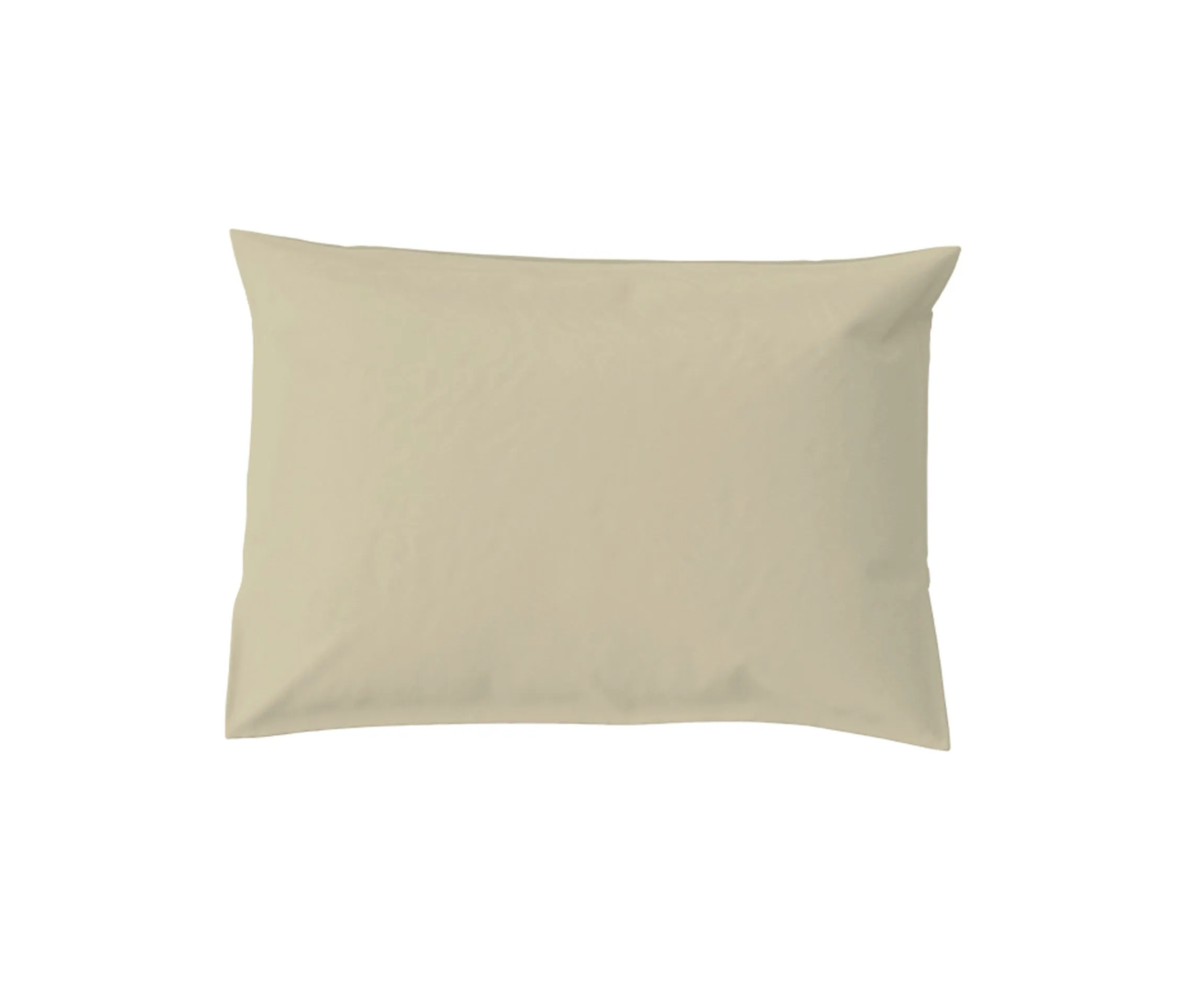 Funda Almohada Lisa Satén Ocre Cama 135