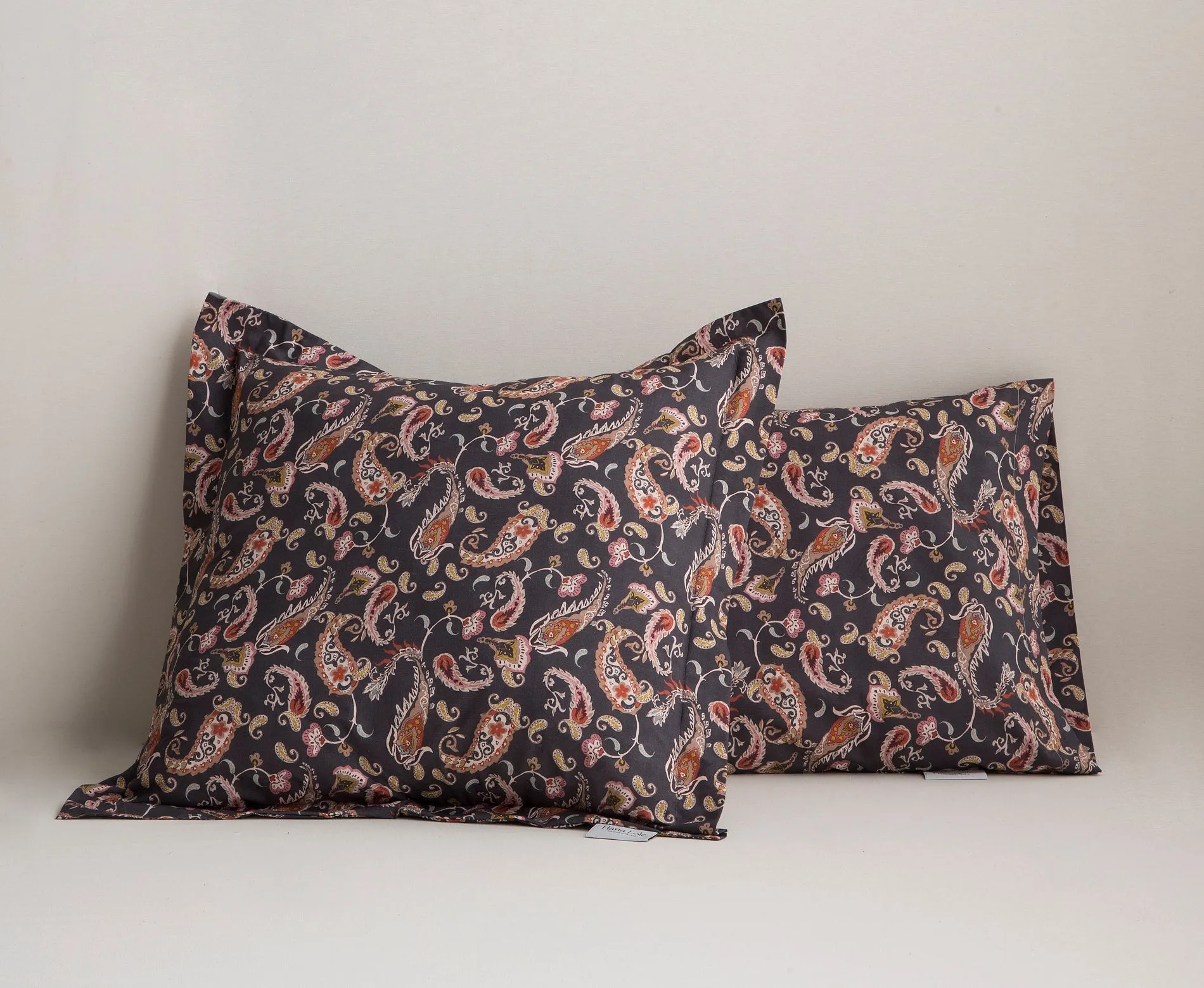 Funda Almohada Pasley Gris Cama 105