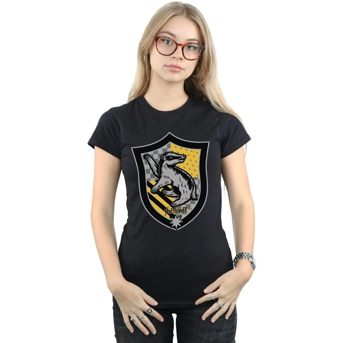 Hufflepuff Crest Flat