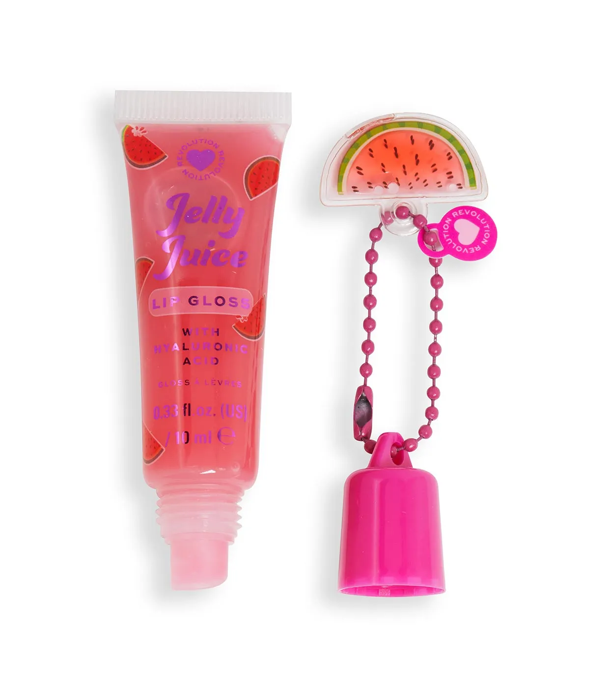 I HEART REVOLUTION  BRILLO DE LABIOS JELLY JUICE  WATERMELON