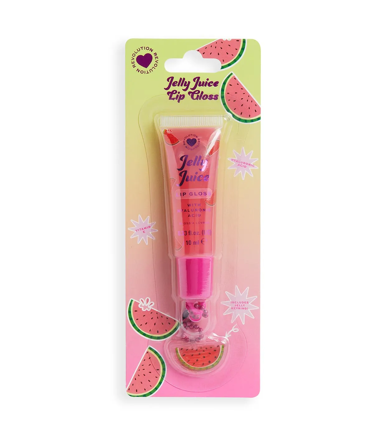 I HEART REVOLUTION  BRILLO DE LABIOS JELLY JUICE  WATERMELON