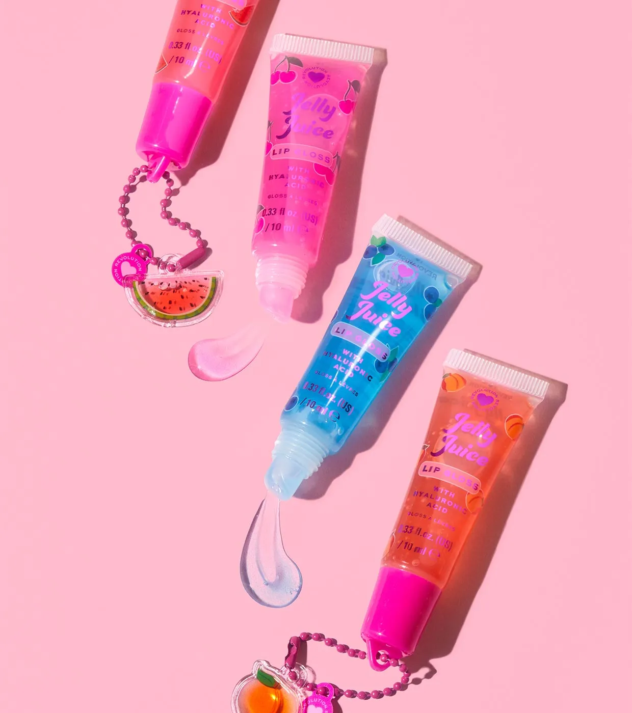 I HEART REVOLUTION  BRILLO DE LABIOS JELLY JUICE  WATERMELON