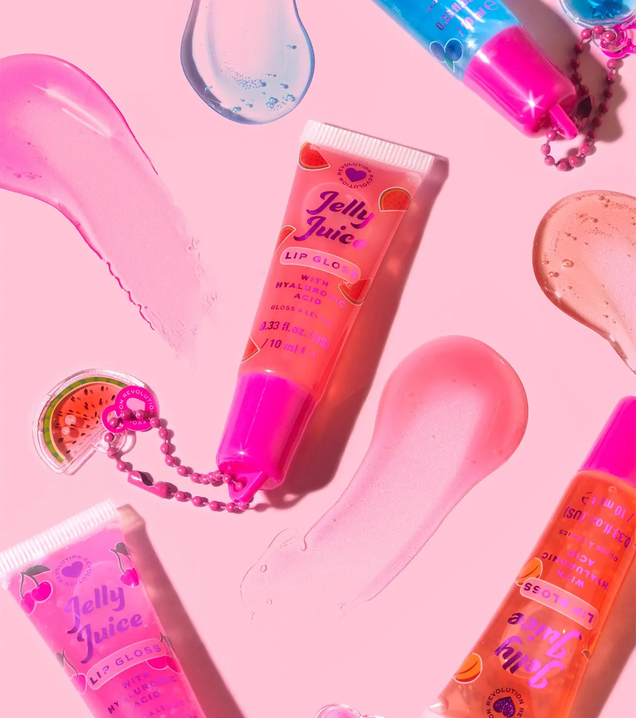 I HEART REVOLUTION  BRILLO DE LABIOS JELLY JUICE  WATERMELON
