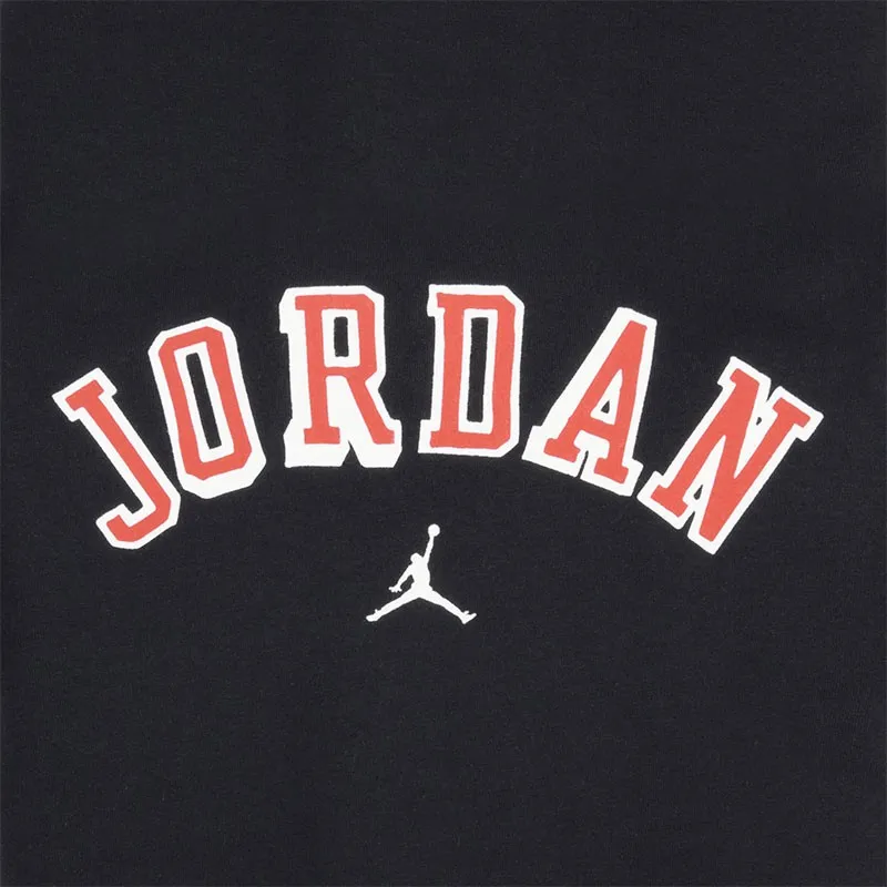 JORDAN FLIGHT HERITAGE SS TEE BLACK (JUNIOR)