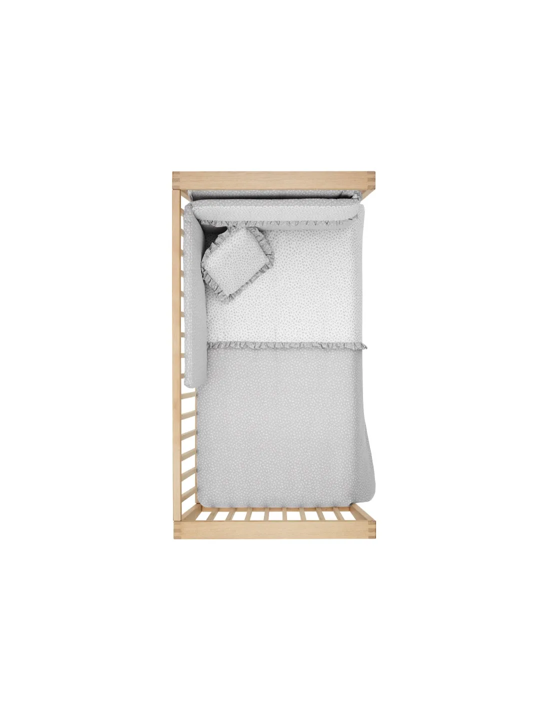 Juego de 2 piezas Funda Nordica (70) Liberty Gris de Cambrass