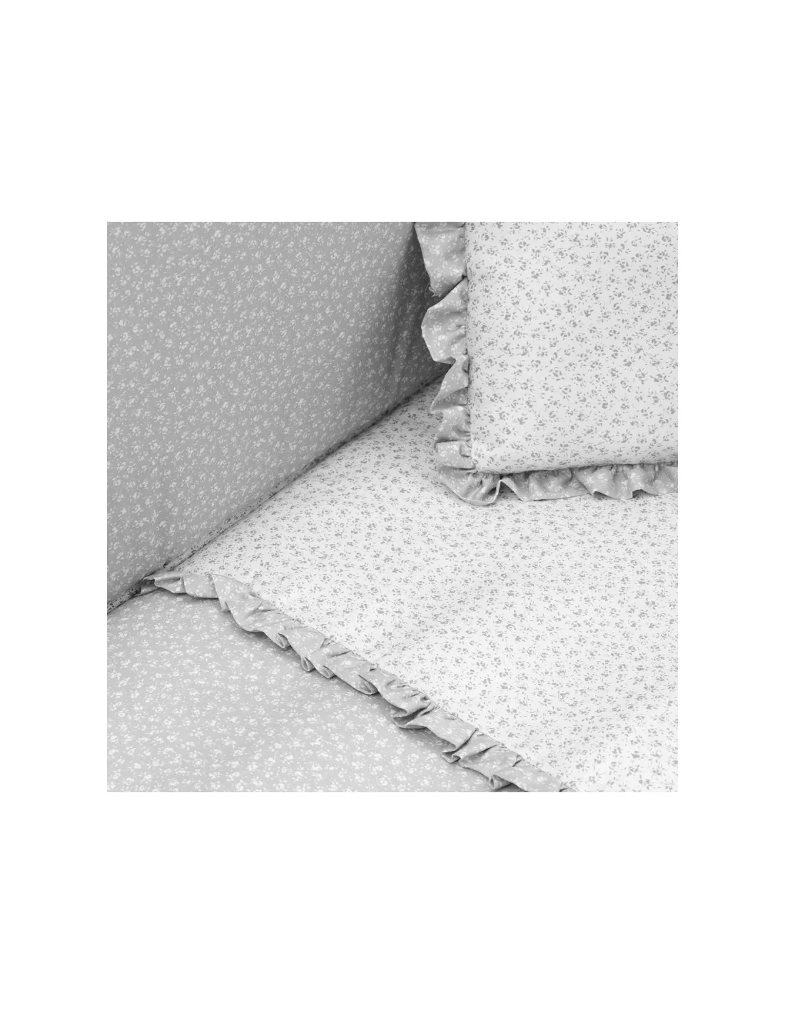 Juego de 2 piezas Funda Nordica (70) Liberty Gris de Cambrass