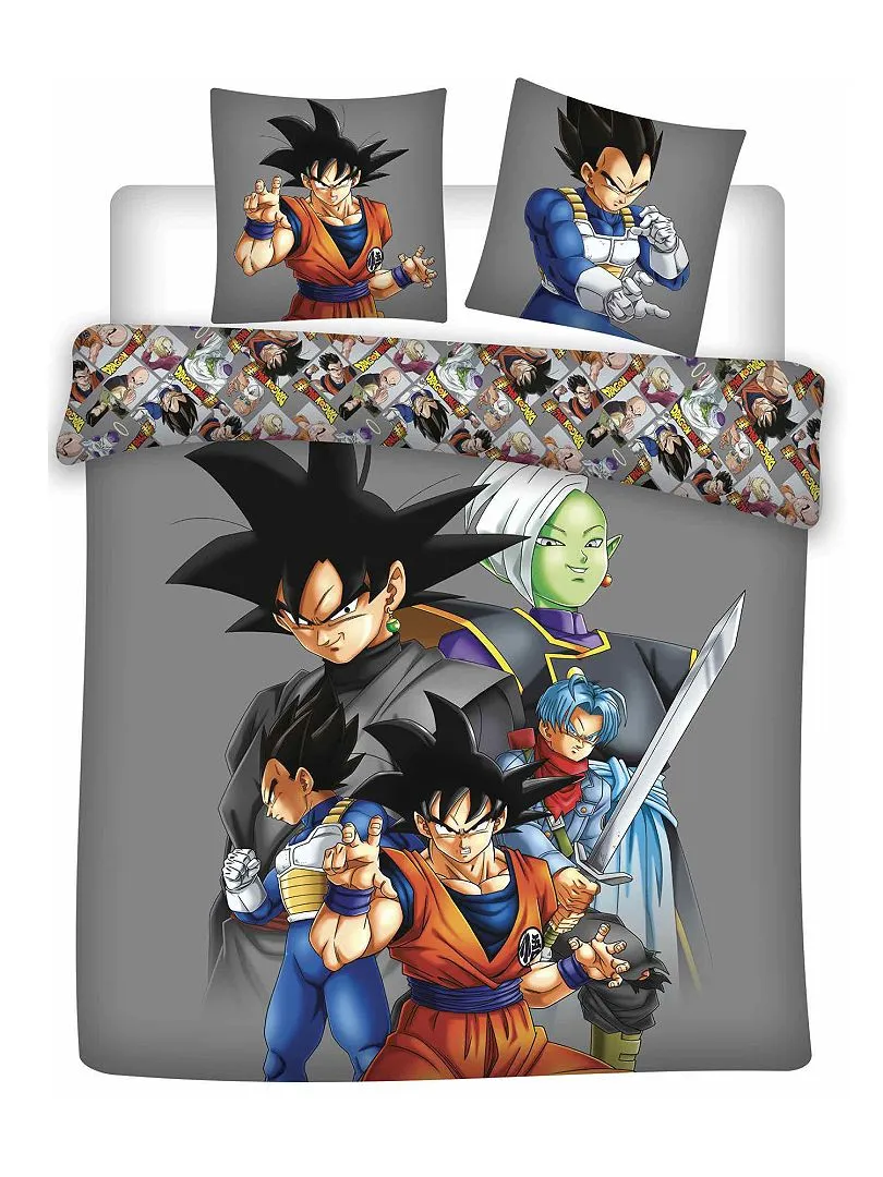 JUEGO DE CAMA DOBLE 'DRAGON BALL SUPER'  BEIGE