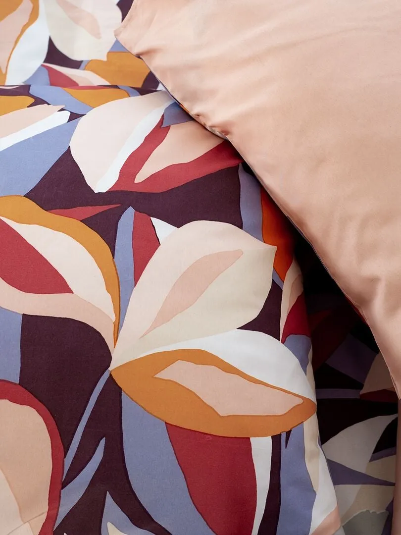 JUEGO DE CAMA ESTAMPADO  DOBLE  BEIGE