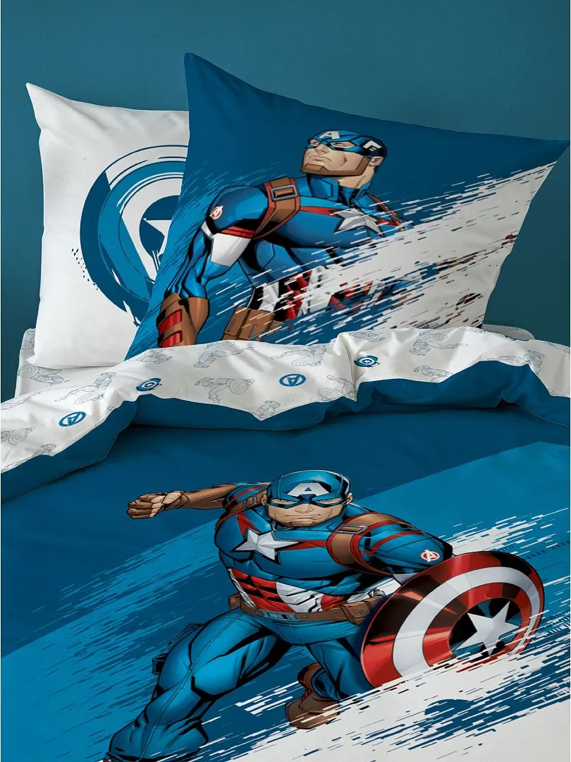 JUEGO DE CAMA INDIVIDUAL  AZUL