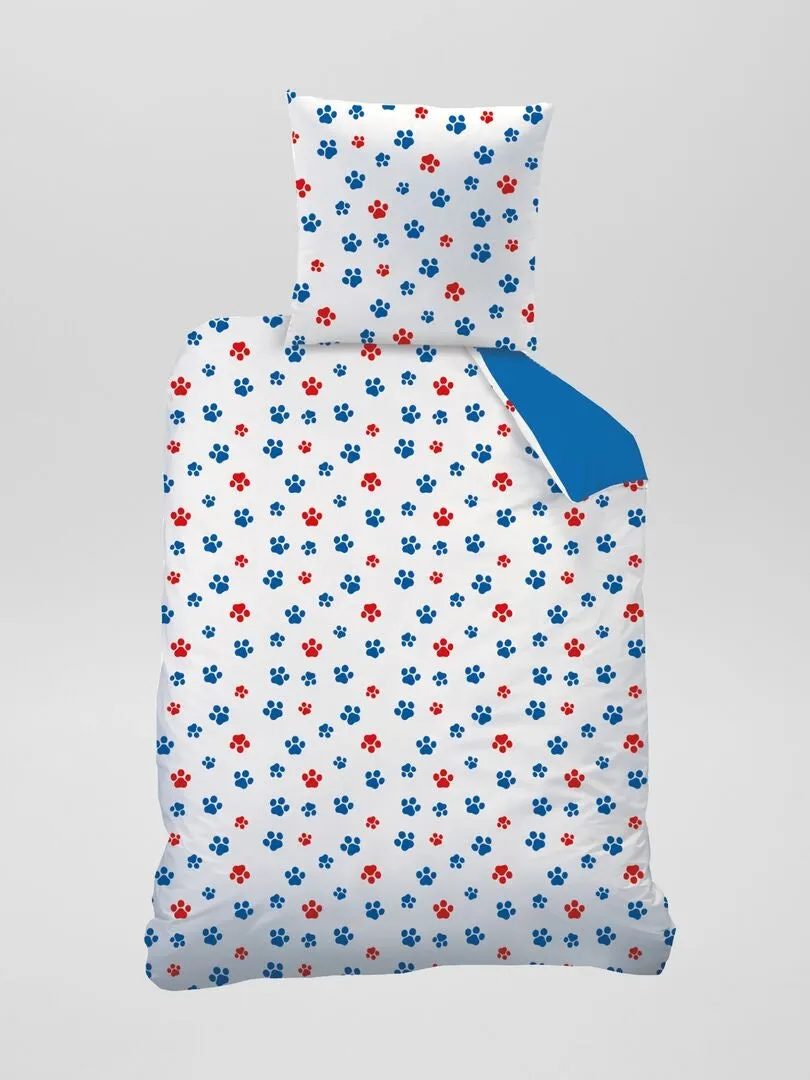 JUEGO DE CAMA 'LA PATRULLA CANINA' INDIVIDUAL  AZUL